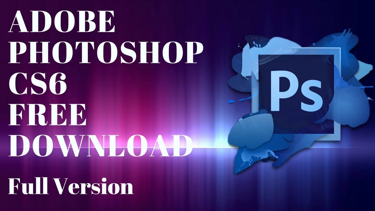 adobe photoshop cs6 mac free download